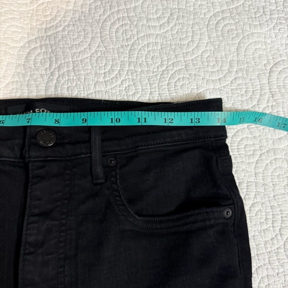Denim Forum Black High Rise Jeans Slim Fit - Picture 7 of 10
